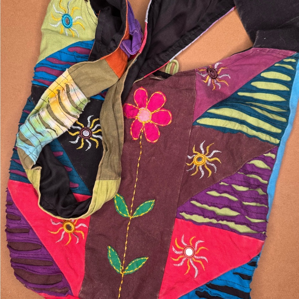 Colorful Patchwork Boho Bag